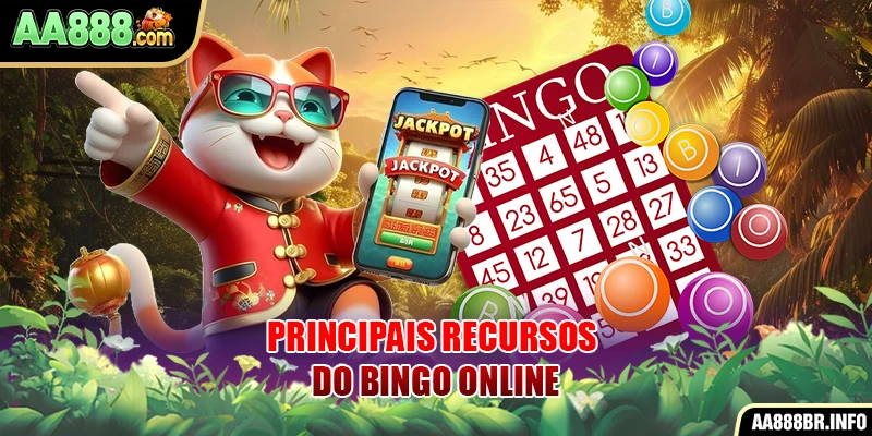 Principais recursos do Bingo Online