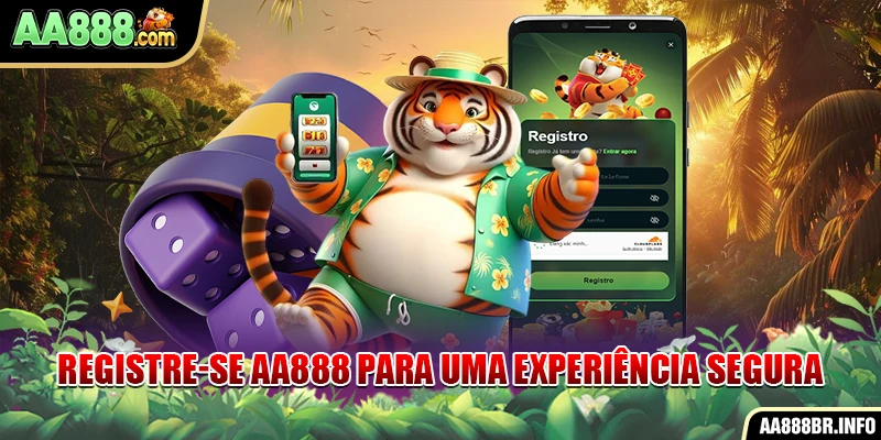 Registro AA888 para uma experiência segura