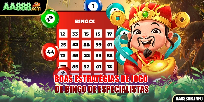 Boas estratégias de jogo de Bingo de especialistas